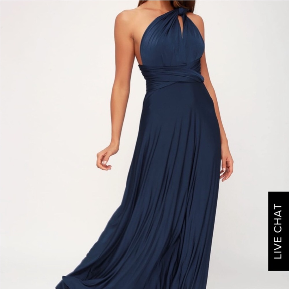 Lulu’s Always Stunning Convertible Maxi Dress
